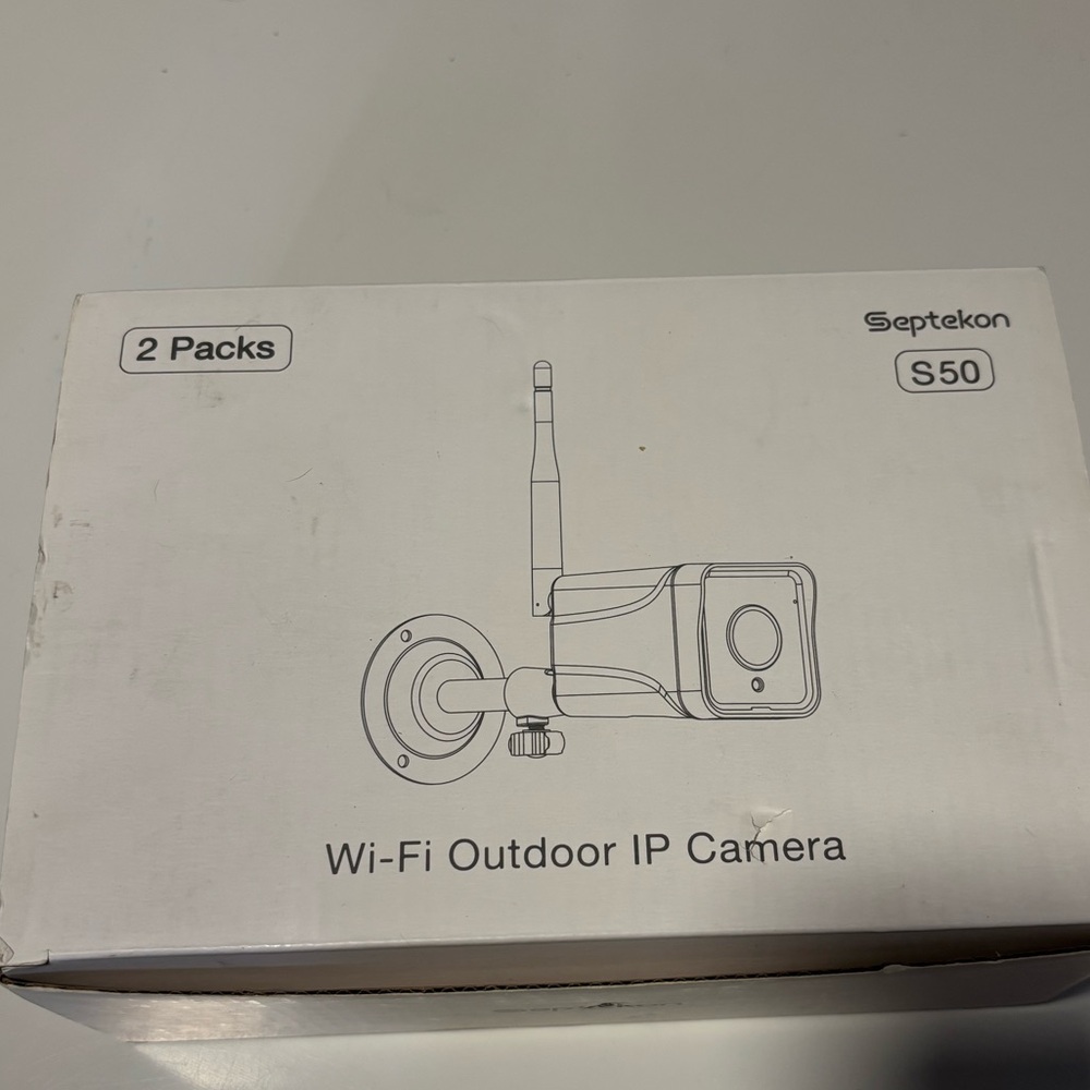 Septekon S50 Wi-Fi outdoor IP camers‎ 2 pack